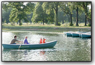 Boats on Post Dispatch Lake