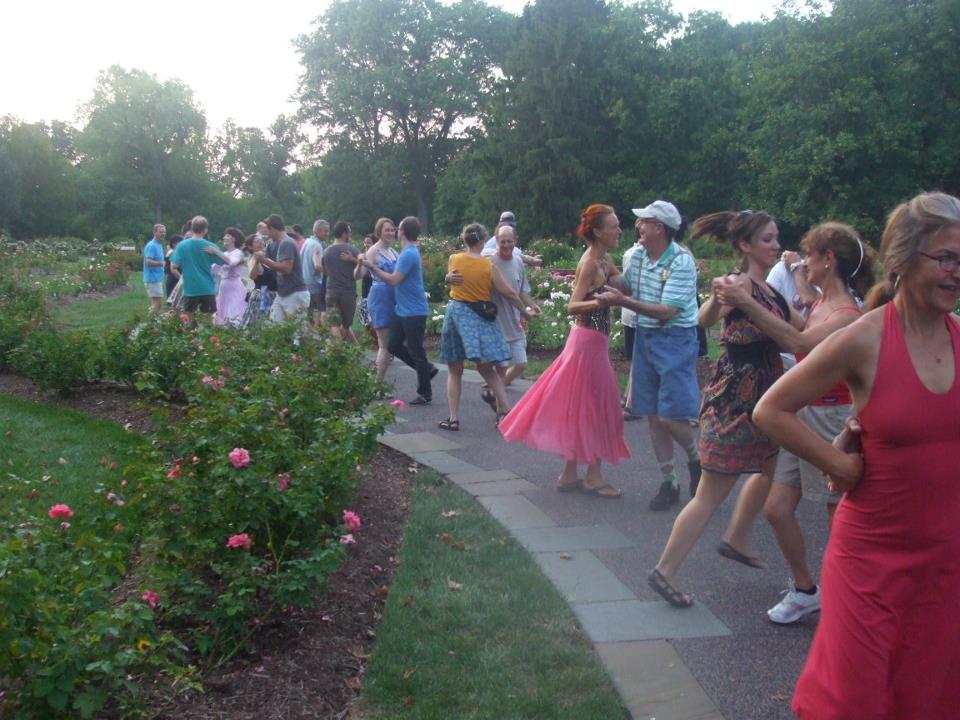 At the Missouri Botanical Garden