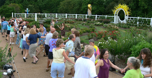 At the Missouri Botanical Garden
