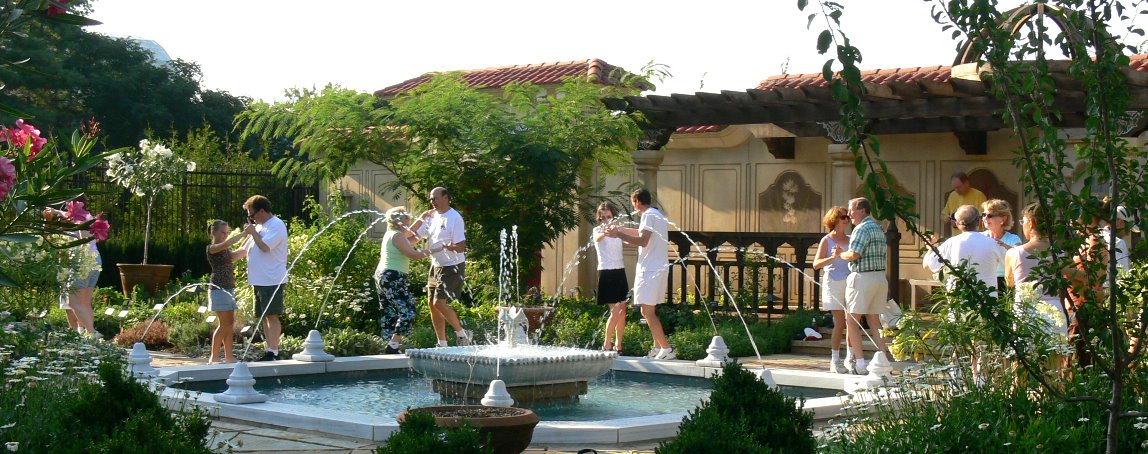At the Missouri Botanical Garden