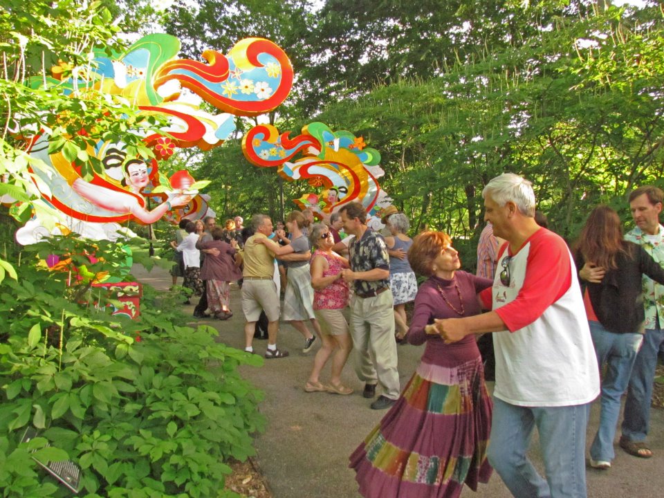 At the Missouri Botanical Garden